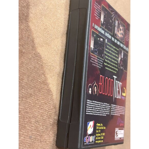 Blood Ties A Hidden Object Game with Bite PC, 2008 Mint game - Picture 4 of 5